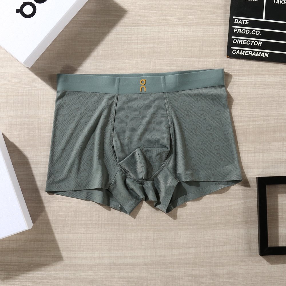 남성 아이스실크 팬티 3매입 L-4XL 001-282931