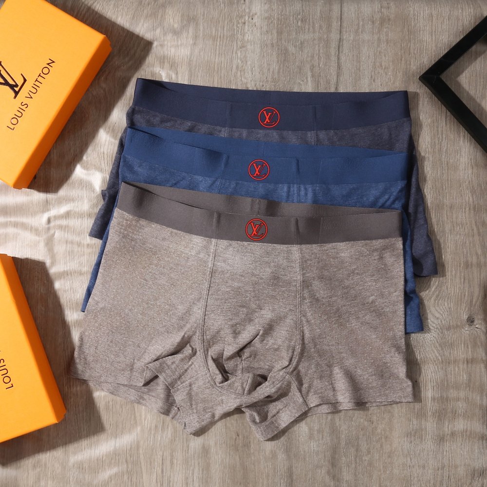 LV 오리지널 퀄리티 남성 팬티 (가을겨울 보풀) 001-282965