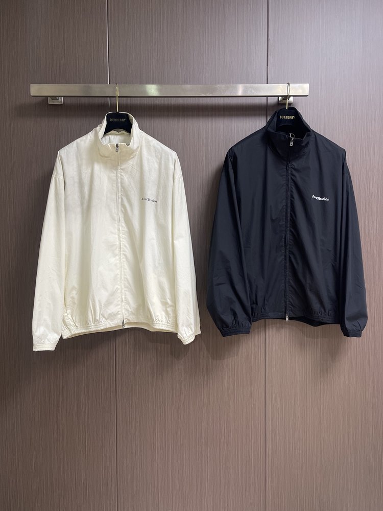 Acne Studios 프린트 로고 빈티지 양방향 지퍼 001-283093