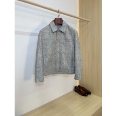 LV 빈티지 양가죽 작업복 자켓 (회색) 001-283751