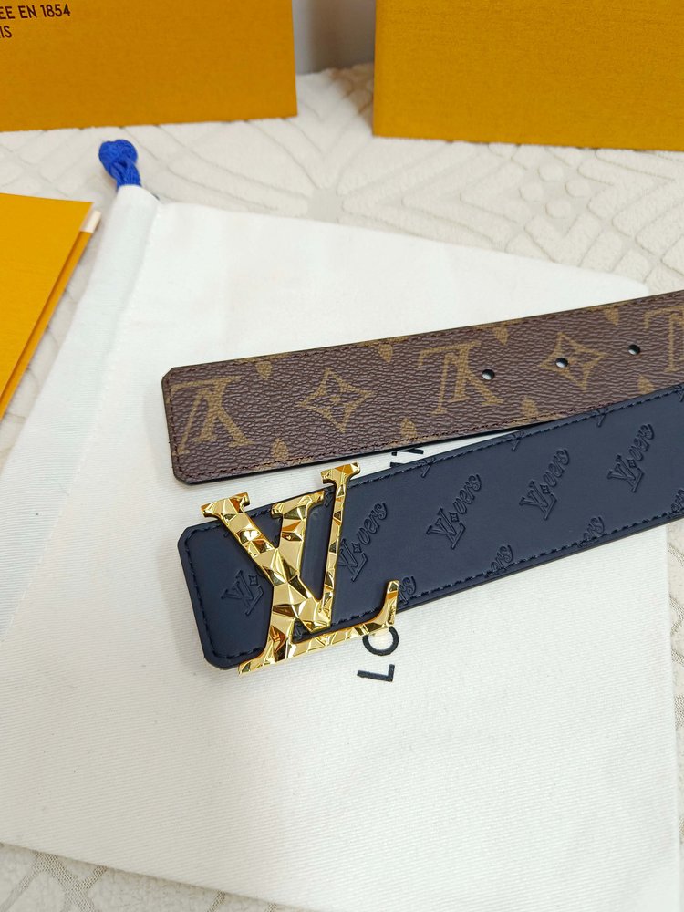 루이비통 오리지널 퀄리티 양면 벨트 소가죽 38mm 001-284135
