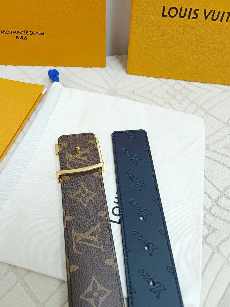 루이비통 오리지널 퀄리티 양면 벨트 소가죽 38mm 001-284135