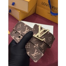 LV 이니셜 모노그램 리플렉티브 40mm 리버서블 벨트 001-284203