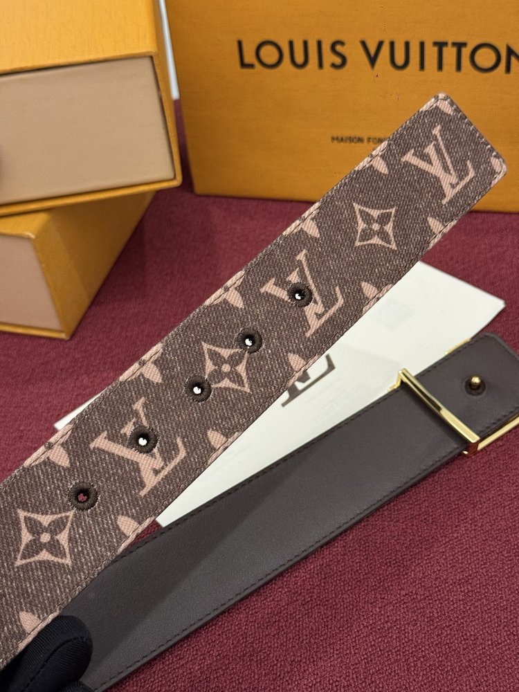 LV 모노그램 데님 벨트 001-284209