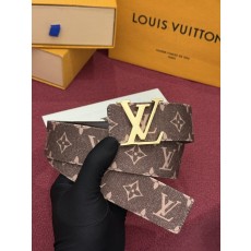 LV 모노그램 데님 벨트 001-284209