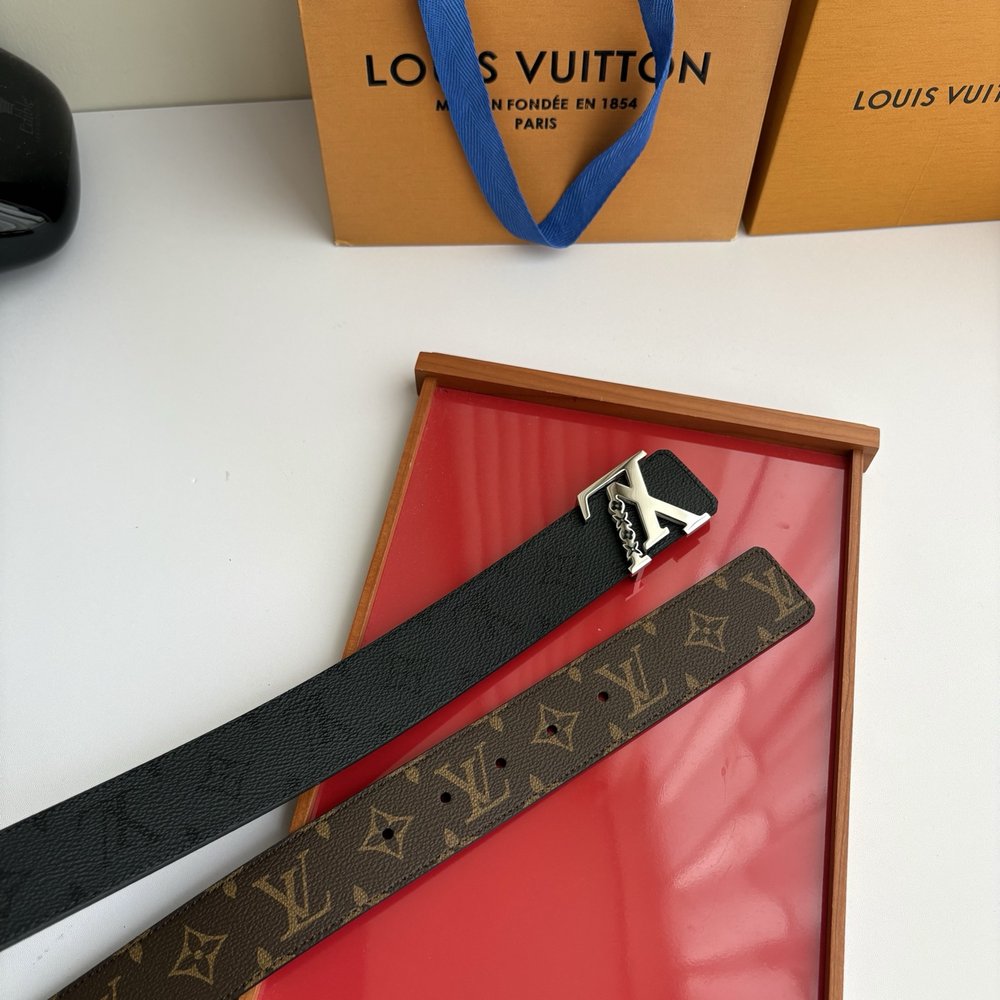 LV 모노그램 양면 프린트 벨트 001-284231