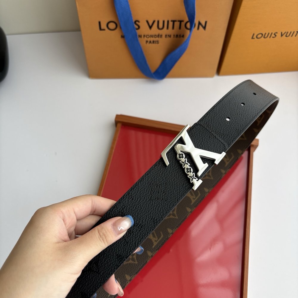 LV 모노그램 양면 프린트 벨트 001-284241