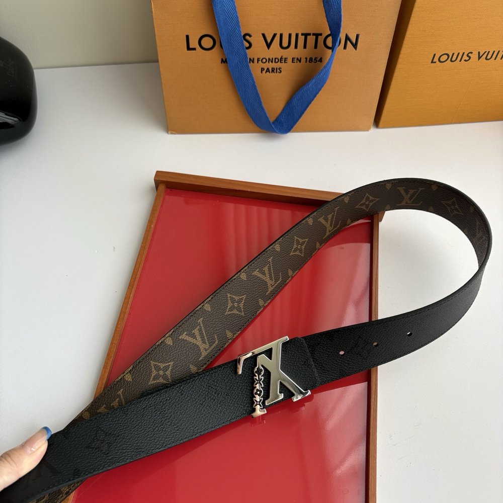 LV 모노그램 양면 프린트 벨트 001-284241