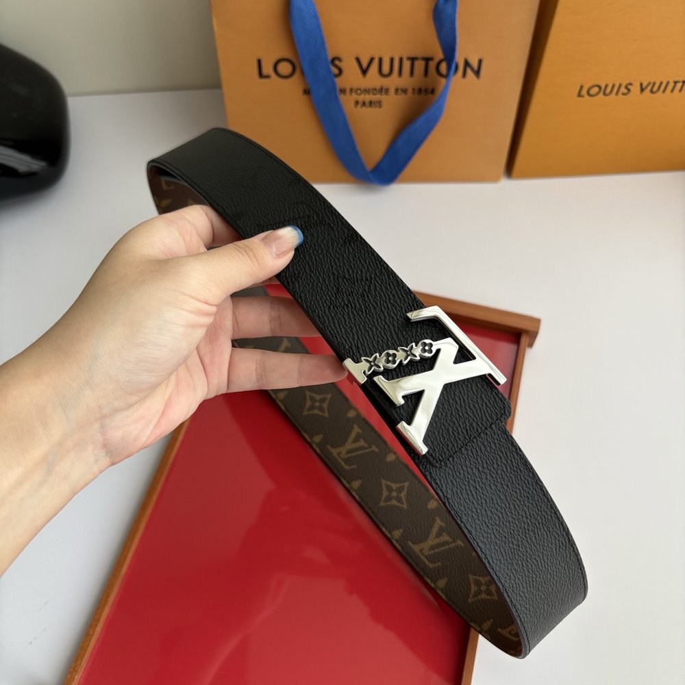 LV 모노그램 양면 프린트 벨트 001-284241
