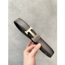 에르메스 듀오톤 그라데이션 리치 패턴 H 버클 벨트 001-284287