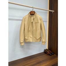 루이비통 베이지 악어 무늬 소가죽 파일럿 재킷 001-284560