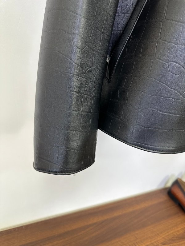 LP 노로피아나 악어무늬 양가죽 재킷 001-284566
