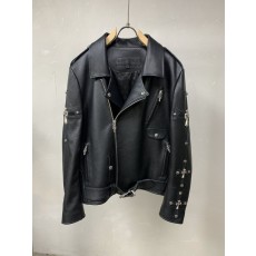 크롬하츠 클래식 탑 버전 가죽 자켓 001-284590