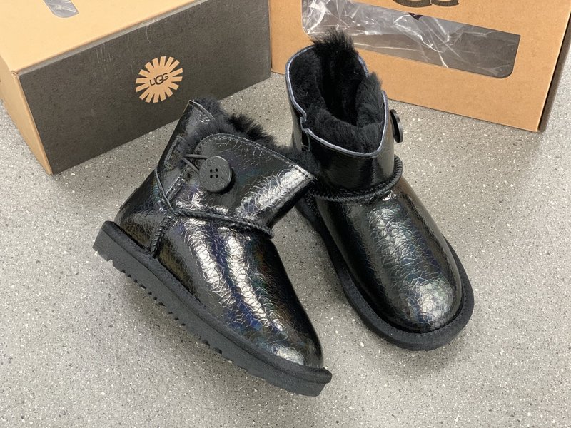 UGG 키즈 방수 레이저 버튼 스노우부츠 001-284614