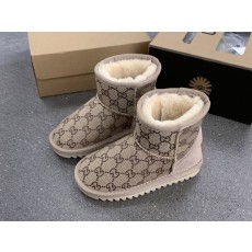 UGG×구찌×LV 트리플 콜라보 아동 눈부츠 001-284615