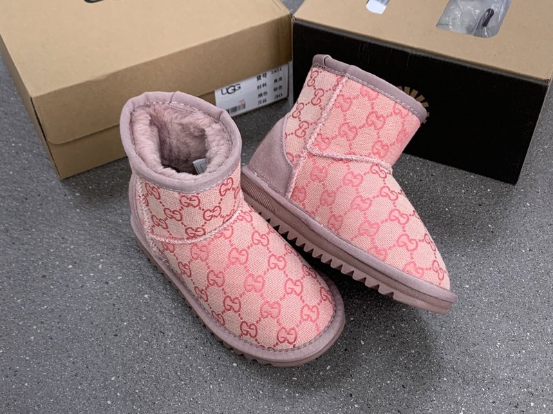 UGG×구찌×LV 콜라보 키즈 스노우부츠 001-284616