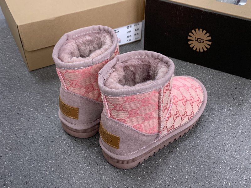 UGG×구찌×LV 콜라보 키즈 스노우부츠 001-284616