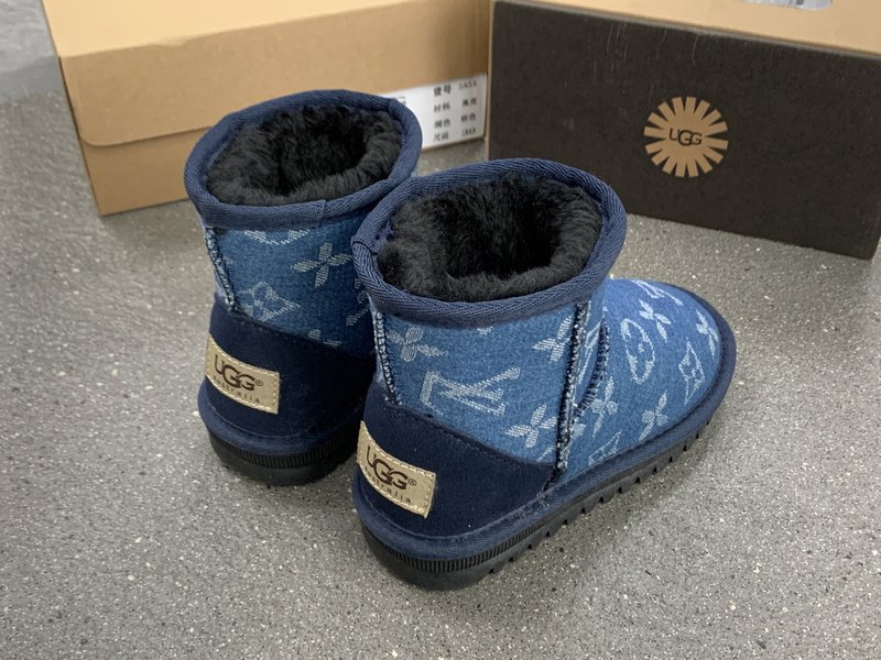 UGG × 구찌 × LV 키즈 스노우 부츠 001-284617