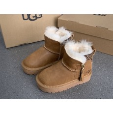 UGG 민족풍 방수 지퍼 아동 스노우부츠 001-284618