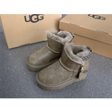 UGG 민족풍 방수 지퍼 아동 스노우부츠 001-284619