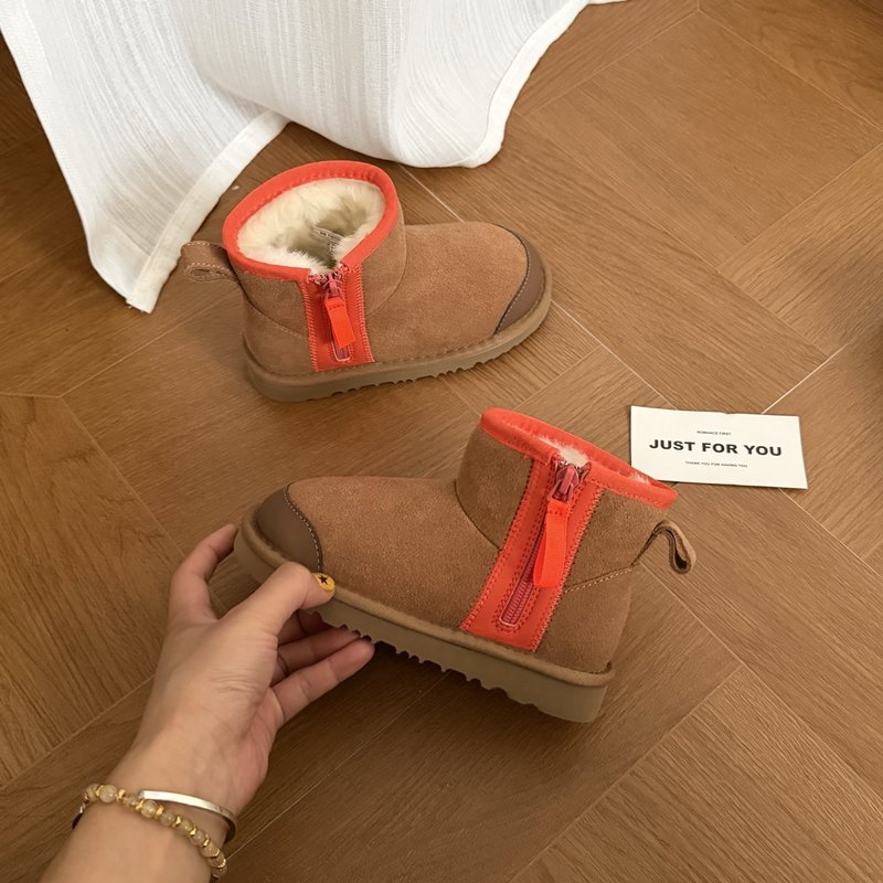 하이버전 UGG 포인트 컬러 아동 스노우부츠 001-284640