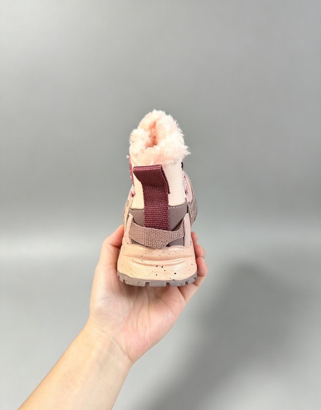 키즈 UGG 스노우부츠 두꺼운 퍼 보온 면화 001-284652