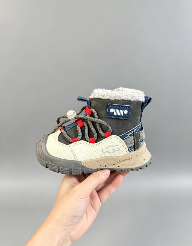 어린이 UGG 스노우부츠 두꺼운 퍼 보온 면화 001-284653