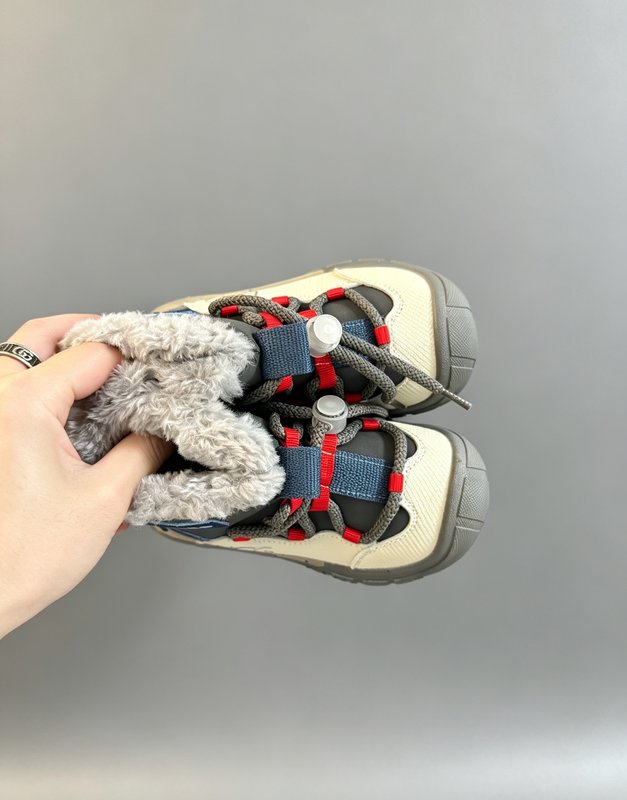 어린이 UGG 스노우부츠 두꺼운 퍼 보온 면화 001-284653