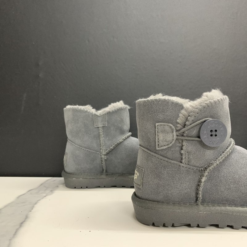 UGG 우드버튼 아동 스노우부츠 001-284685