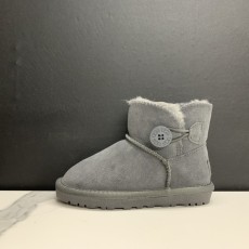 UGG 우드버튼 아동 스노우부츠 001-284685