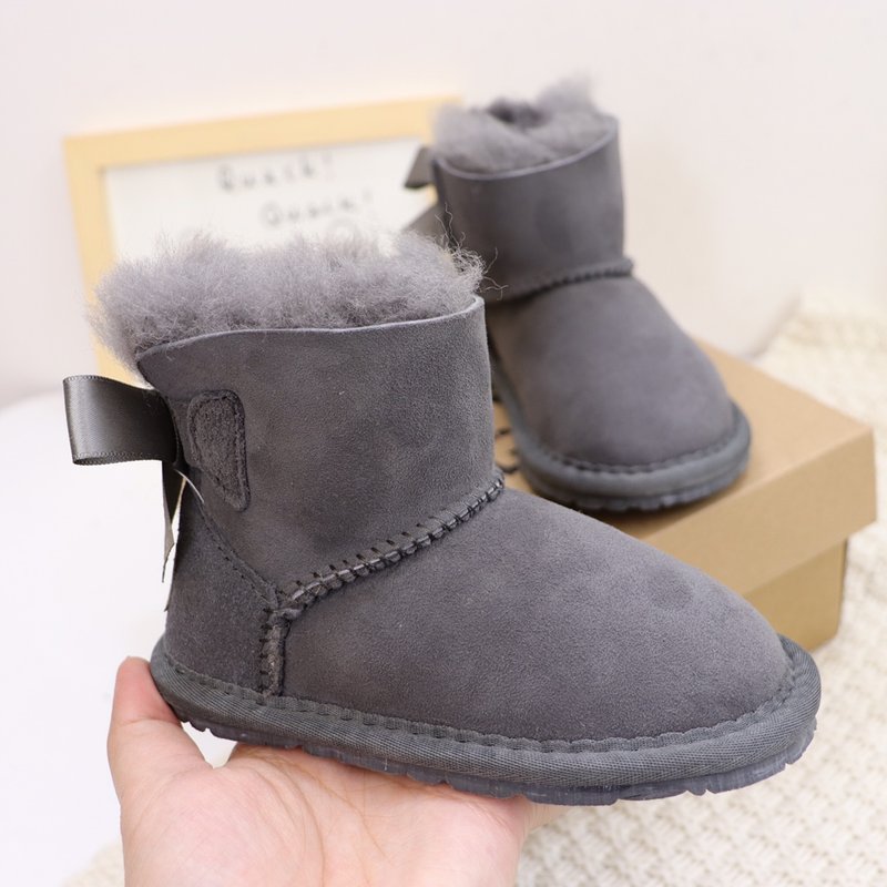 UGG 퍼 안감 리본 베이비 눈부츠 001-284691