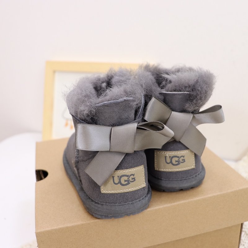 UGG 퍼 안감 리본 베이비 눈부츠 001-284691