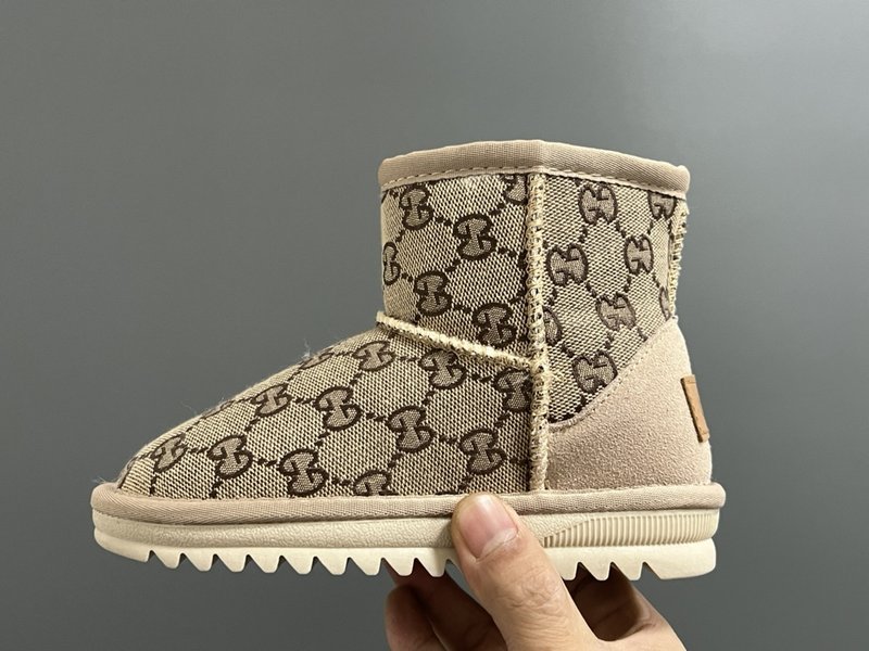 UGG 구찌 LV 콜라보 미들 아동 스노우부츠 001-284697