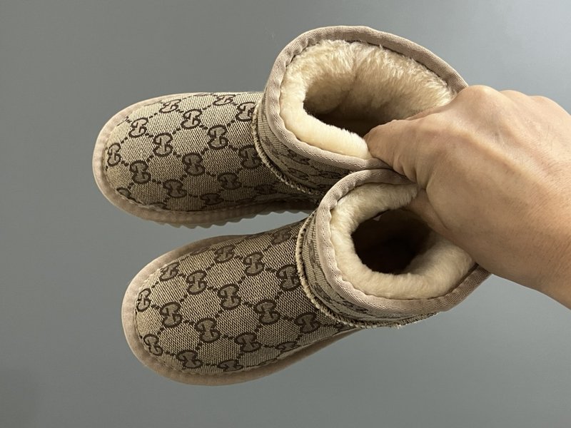 UGG 구찌 LV 콜라보 미들 아동 스노우부츠 001-284697