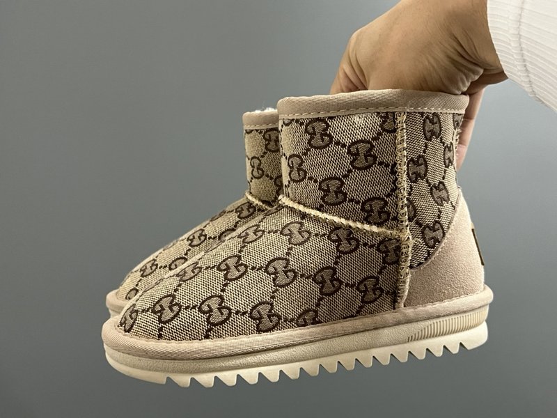 UGG 구찌 LV 콜라보 미들 아동 스노우부츠 001-284697