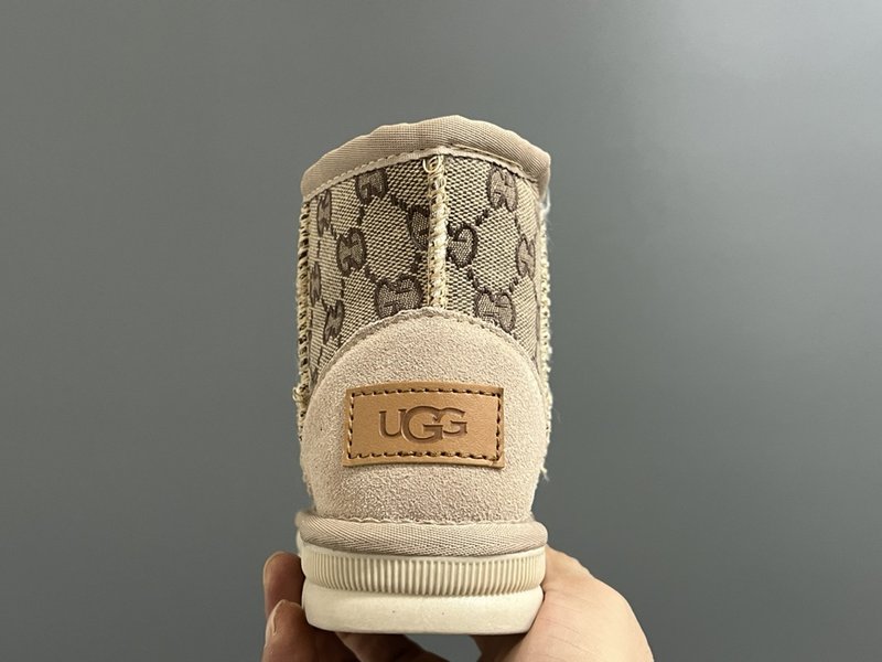 UGG 구찌 LV 콜라보 미들 아동 스노우부츠 001-284697