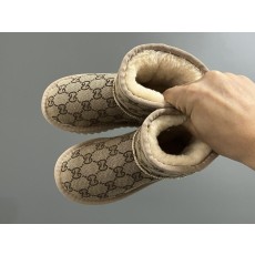 UGG 구찌 LV 콜라보 미들 아동 스노우부츠 001-284697