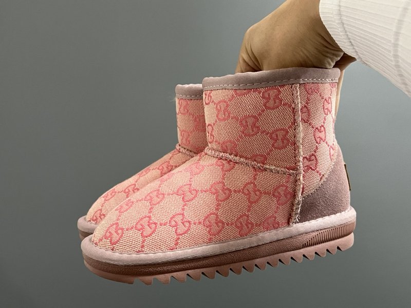 UGG 구찌 LV 콜라보 아동 스노우부츠 001-284698