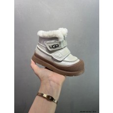 UGG 신상 벨크로 털 안감 아동 미들 부츠 001-284720
