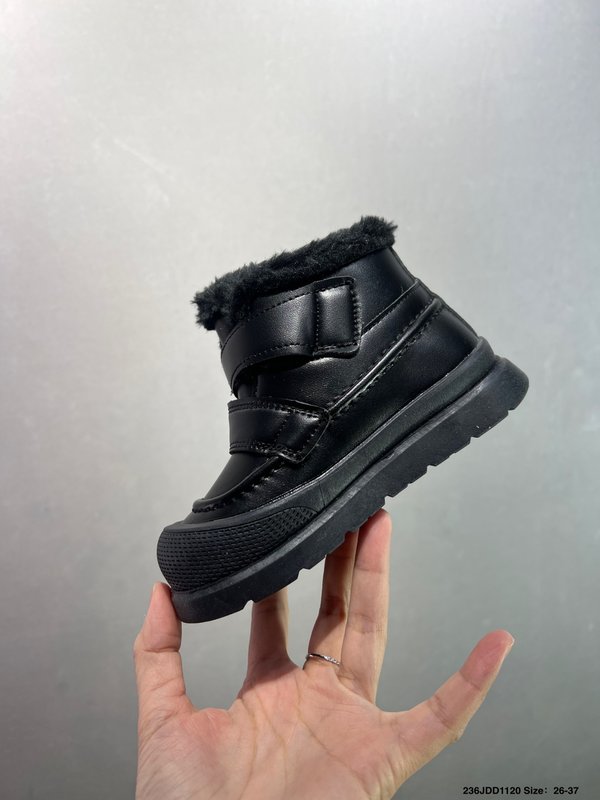 UGG 매직테이프 퍼 아동 미들 부츠 001-284721