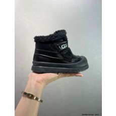 UGG 매직테이프 퍼 아동 미들 부츠 001-284721