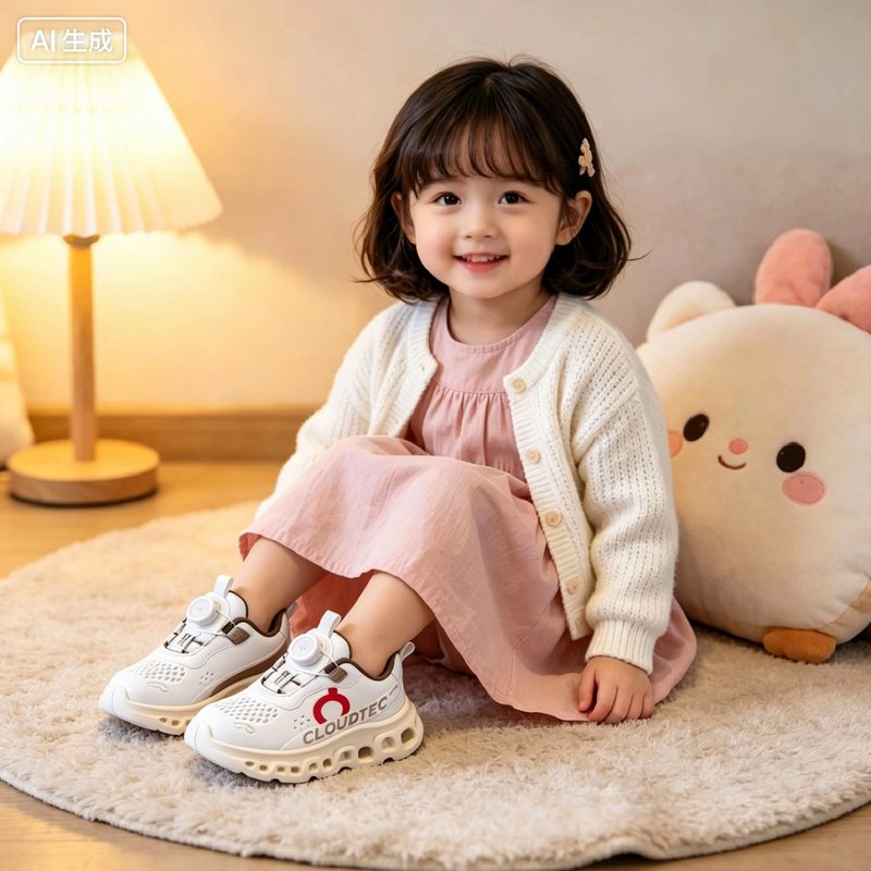 온러닝 몬스터 2세대 회전 버클 아동 운동화 001-284989
