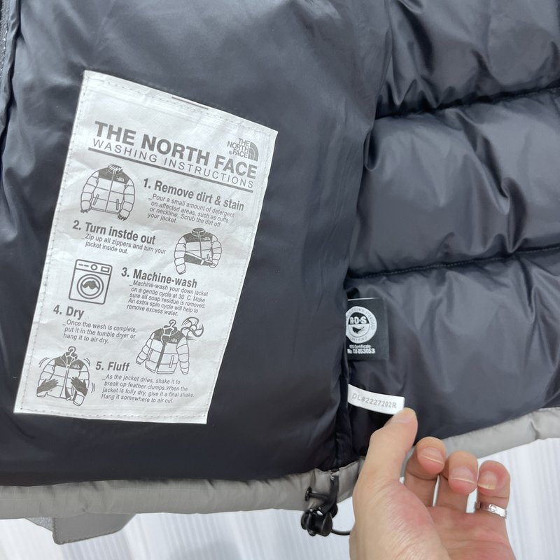 노스페이스 Nuptse1996 대격자 아동 다운점퍼 001-285364