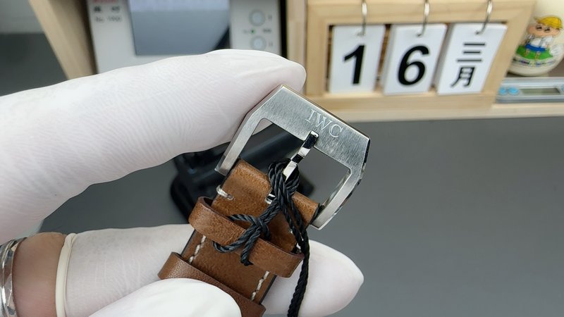 ZF IWC 파일럿 크로노 43mm 블루 001-285389