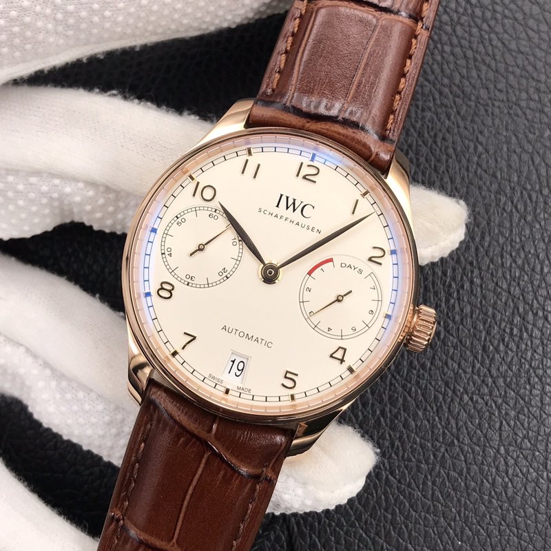 IWC 포르투기저 7일 V5판 42mm 오토매틱 시계 001-285423