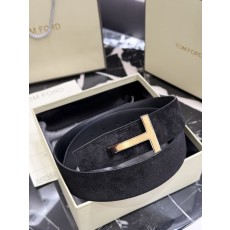 TOM FORD 양면 송아지가죽 남성 벨트 4.0cm 001-285905