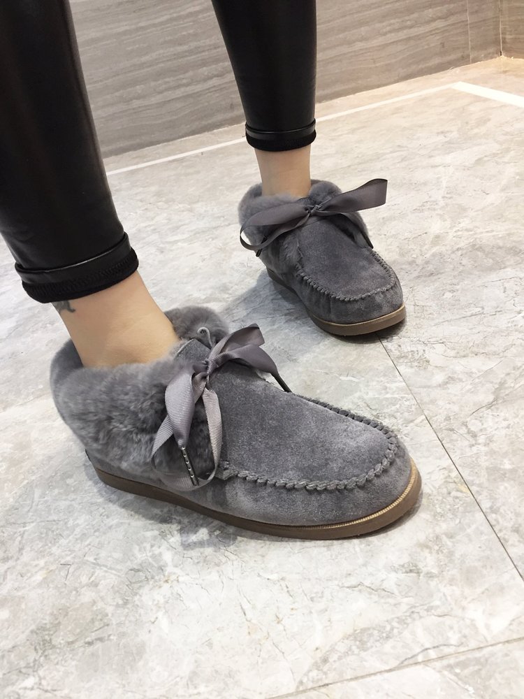 UGG 한정판 토끼털 칼라 스노우부츠 001-286146