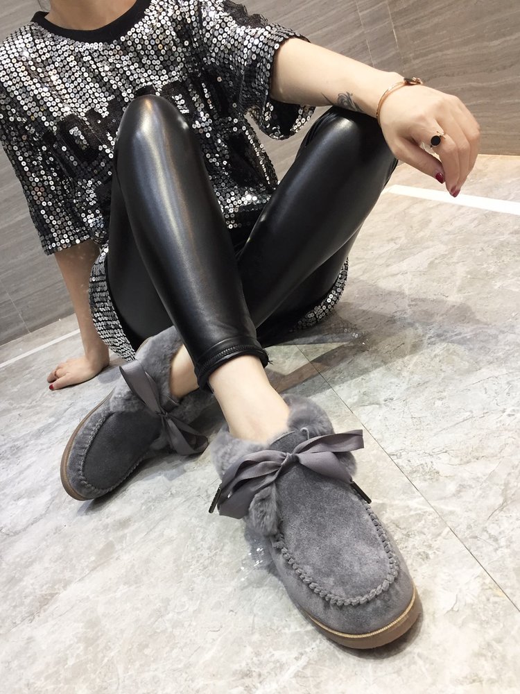 UGG 한정판 토끼털 칼라 스노우부츠 001-286146