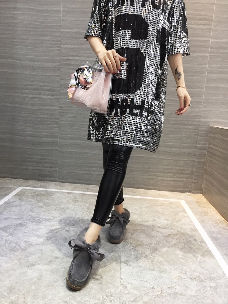 UGG 한정판 토끼털 칼라 스노우부츠 001-286146