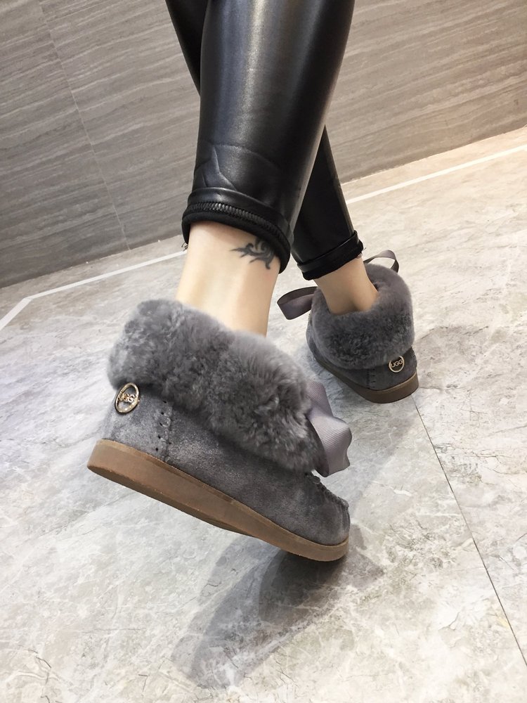 UGG 한정판 토끼털 칼라 스노우부츠 001-286146